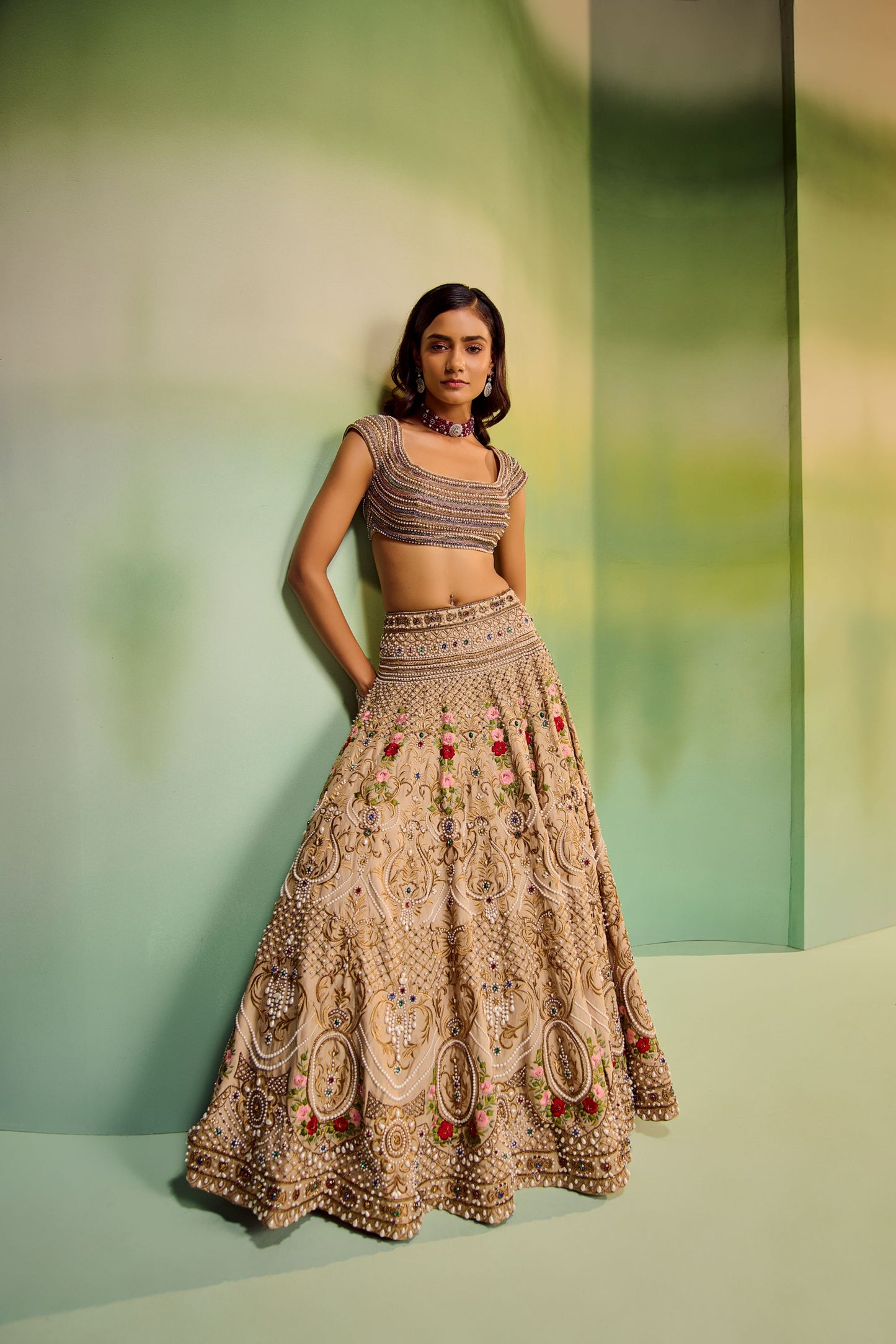 Baroque lehenga