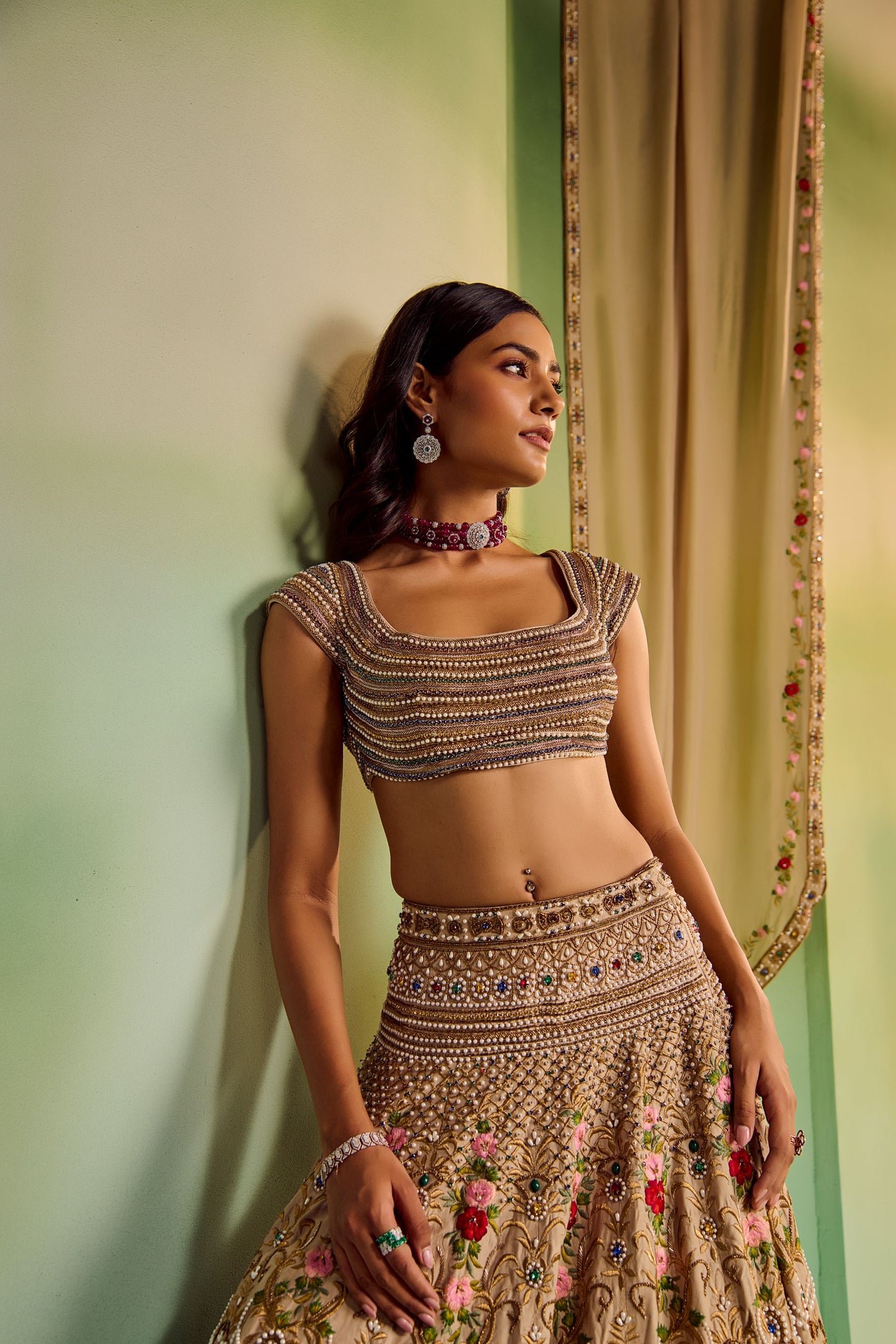 Baroque lehenga