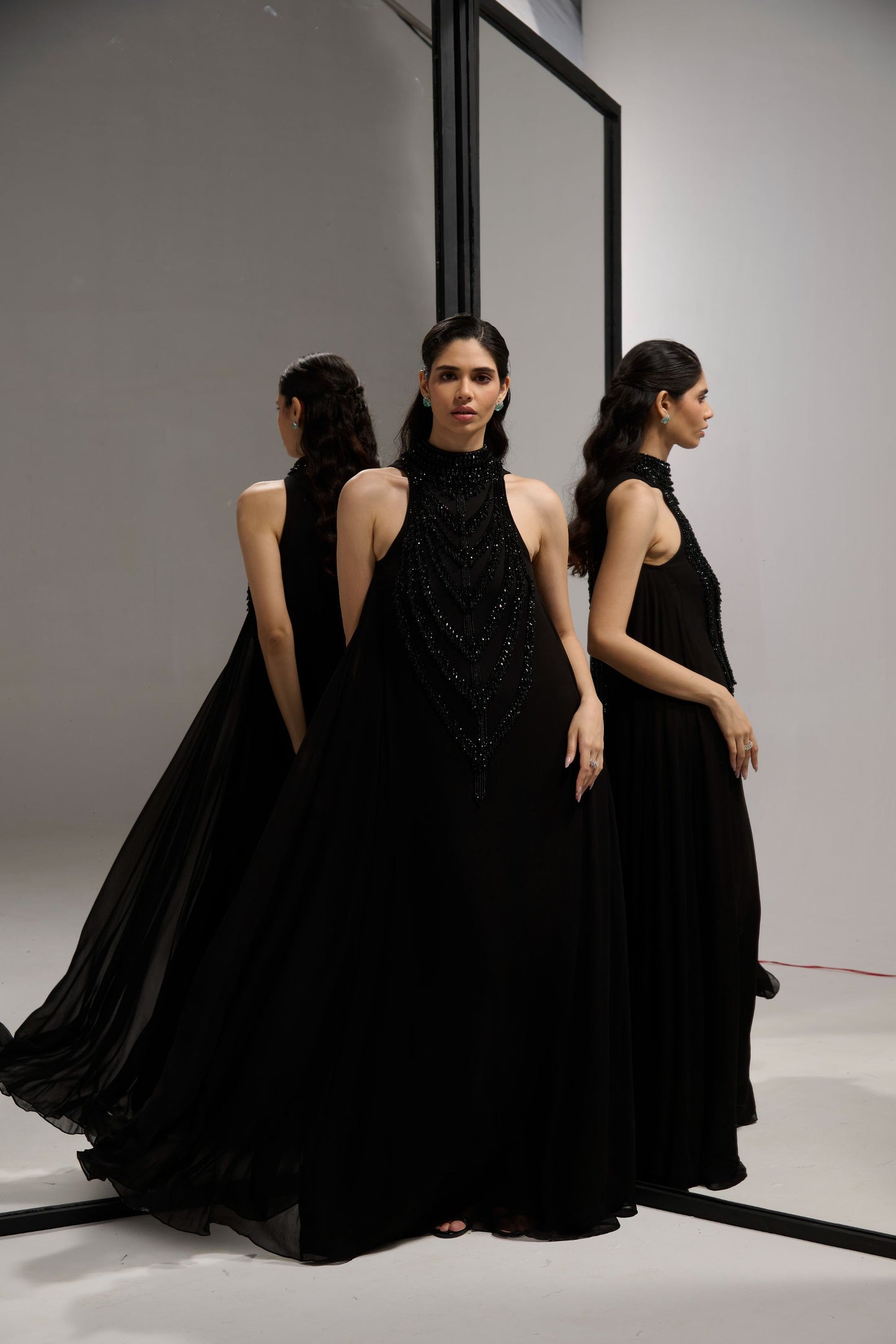 Black satlada mala maxi
