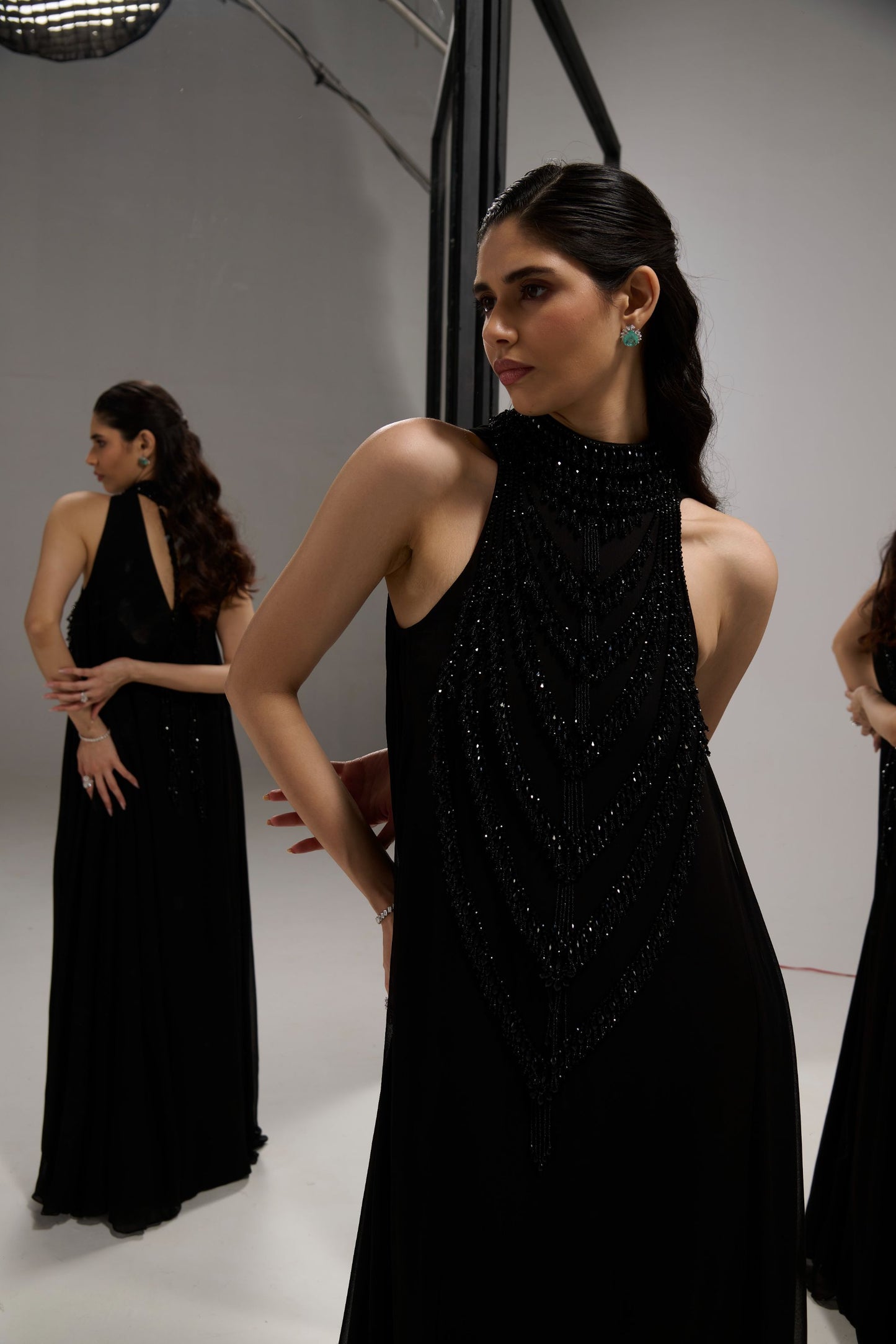 Black satlada mala maxi