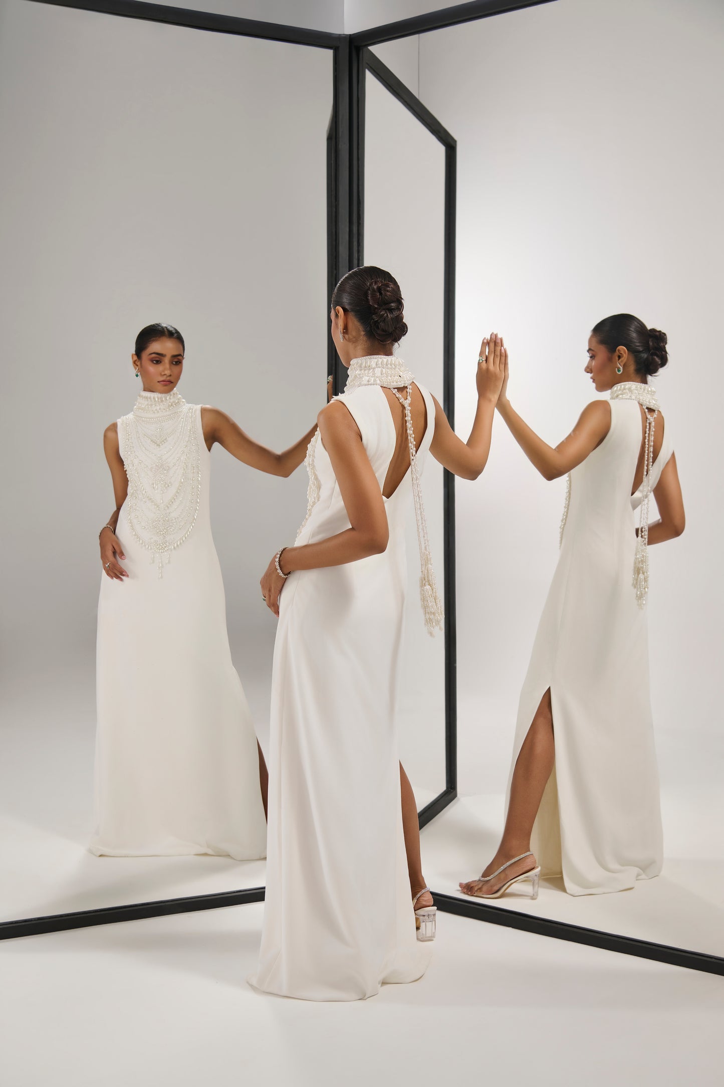 White scuba mala maxi