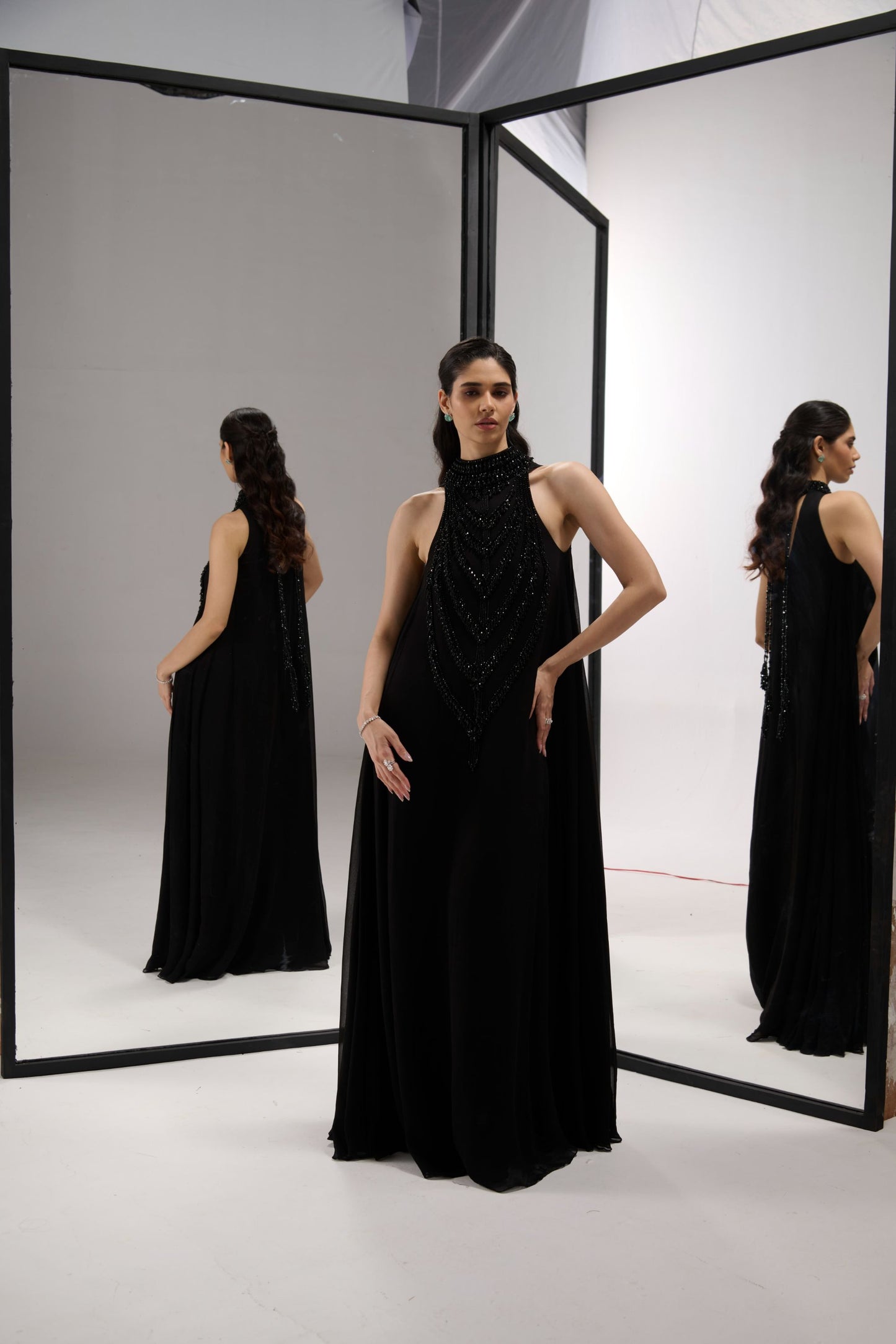 Black satlada mala maxi