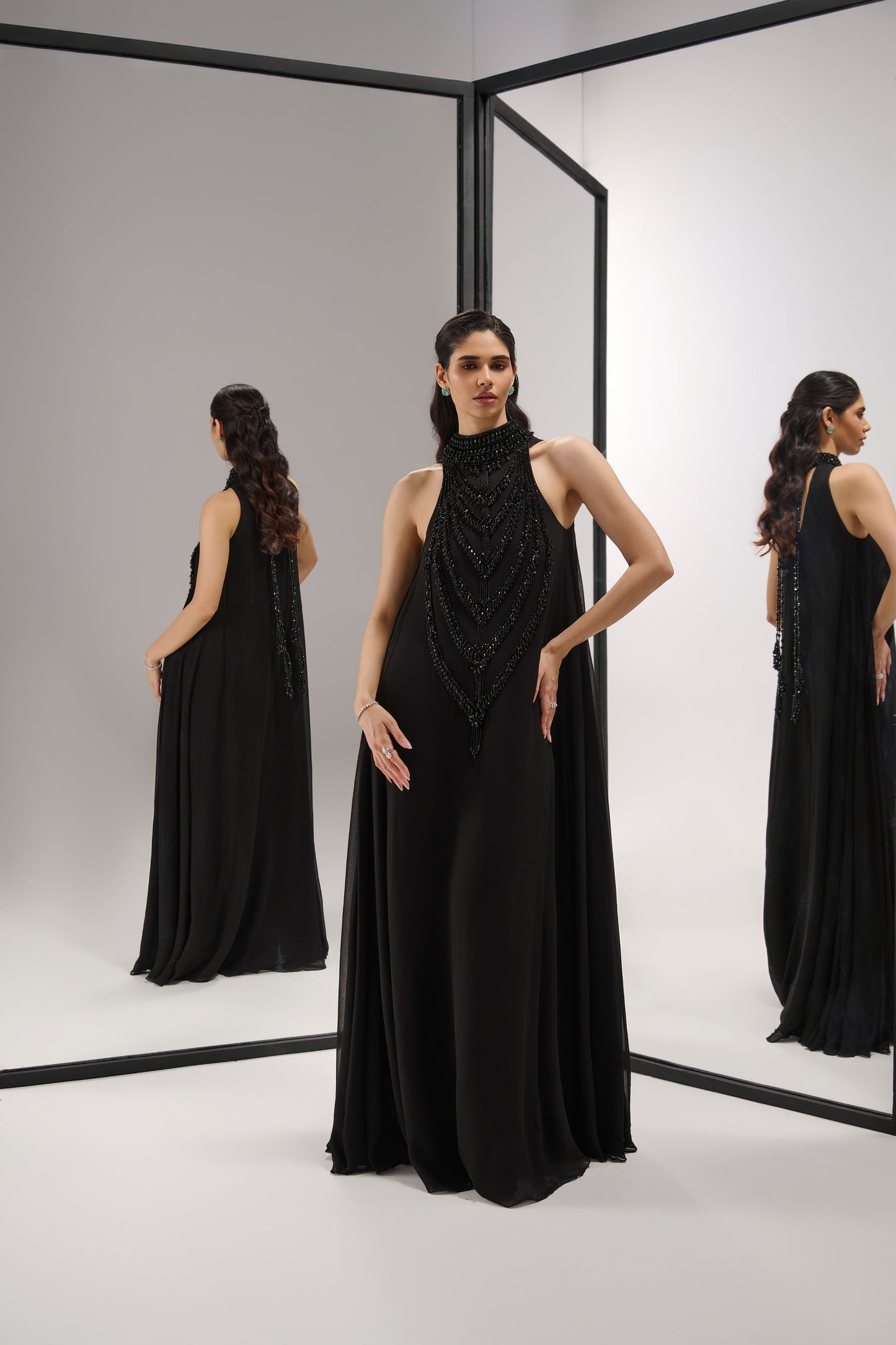 Black satlada mala maxi