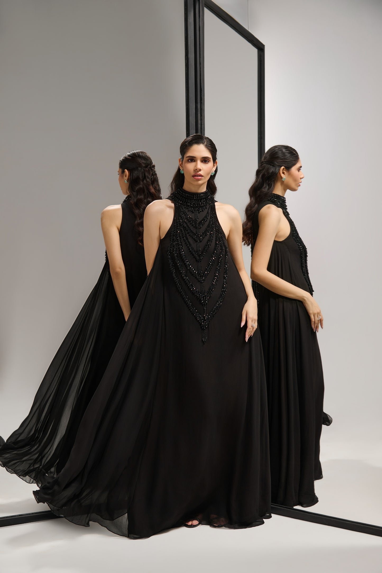 Black satlada mala maxi