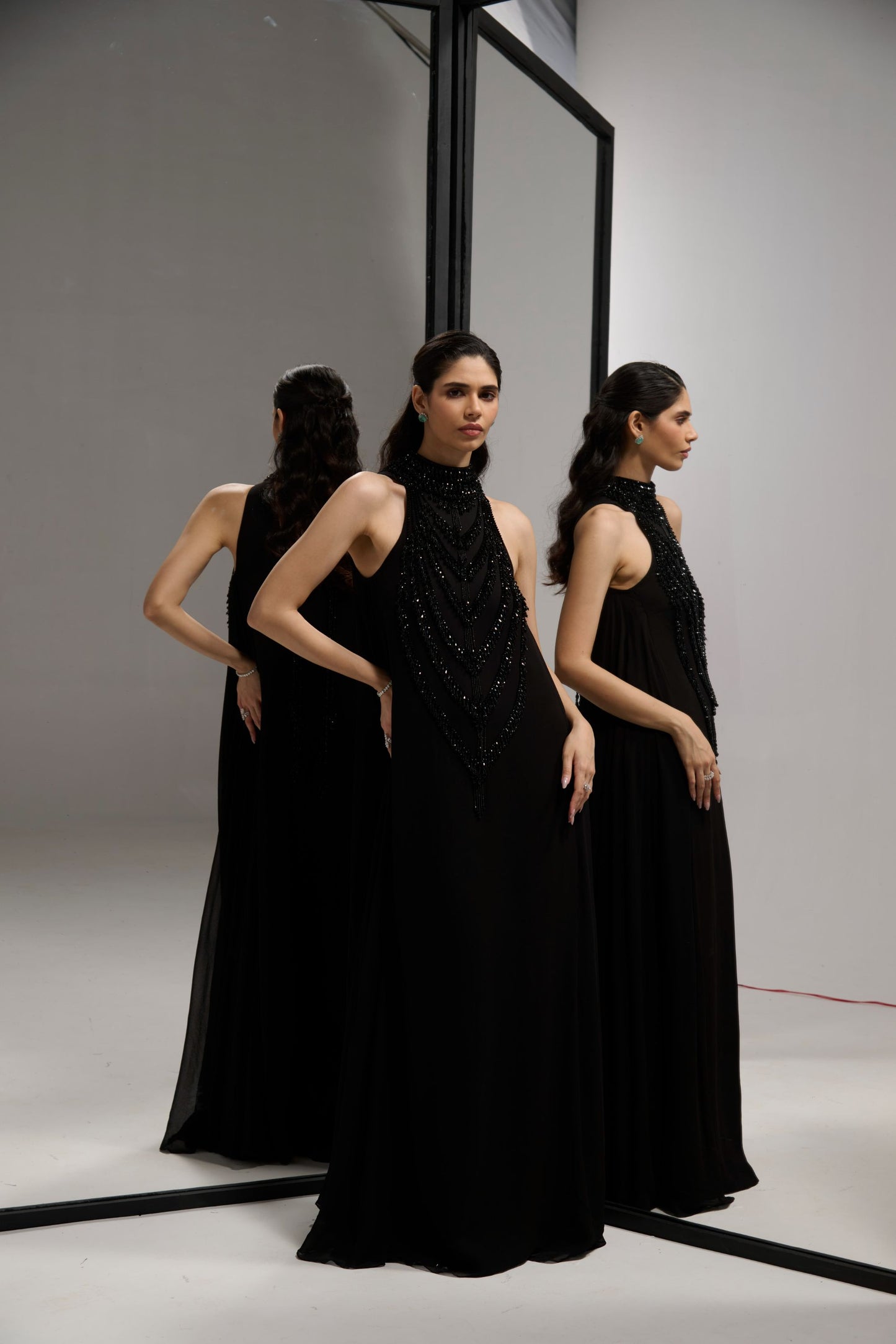 Black satlada mala maxi