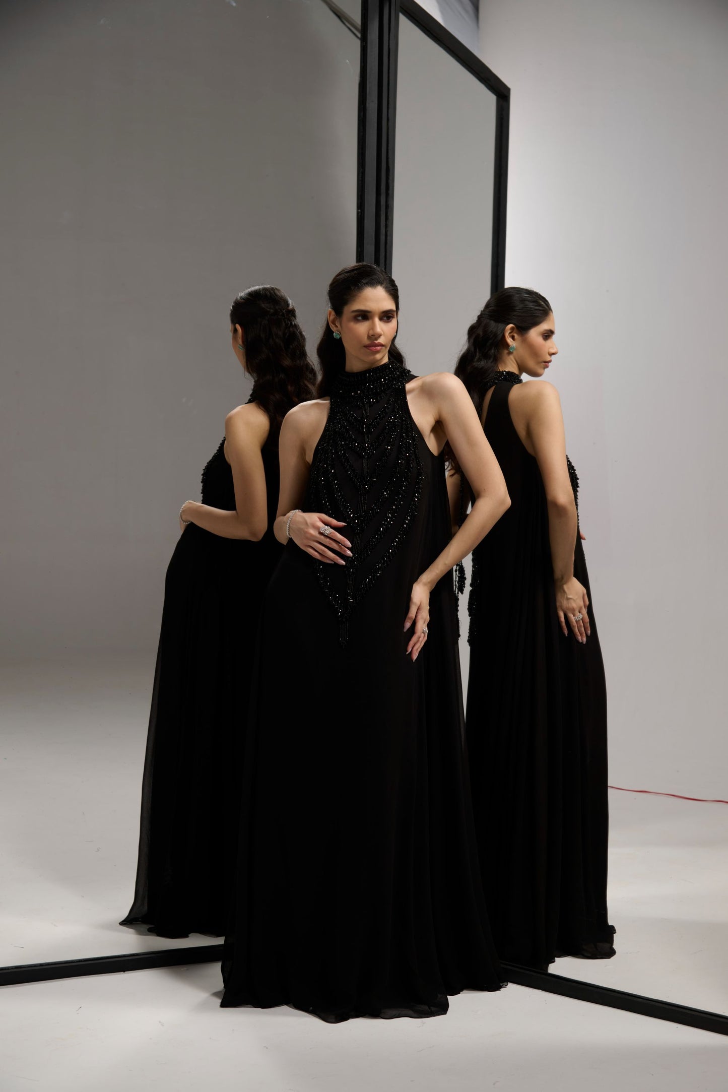 Black satlada mala maxi