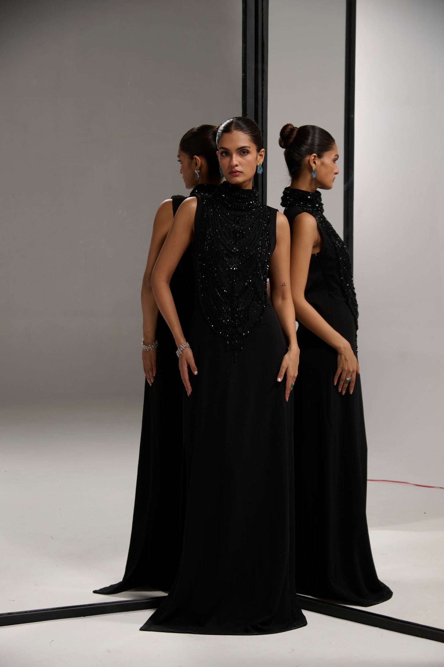 Black scuba mala maxi