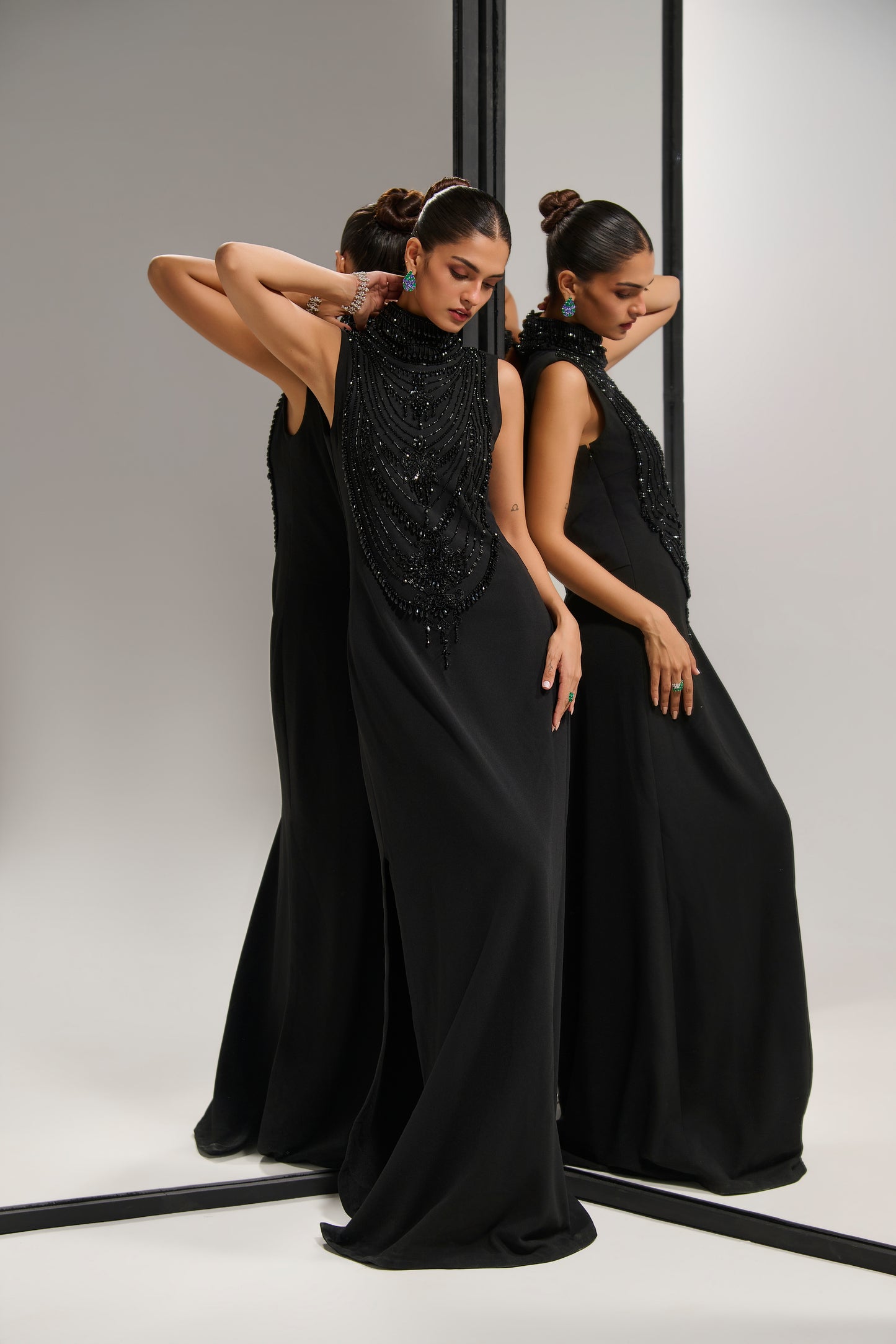 Black scuba mala maxi