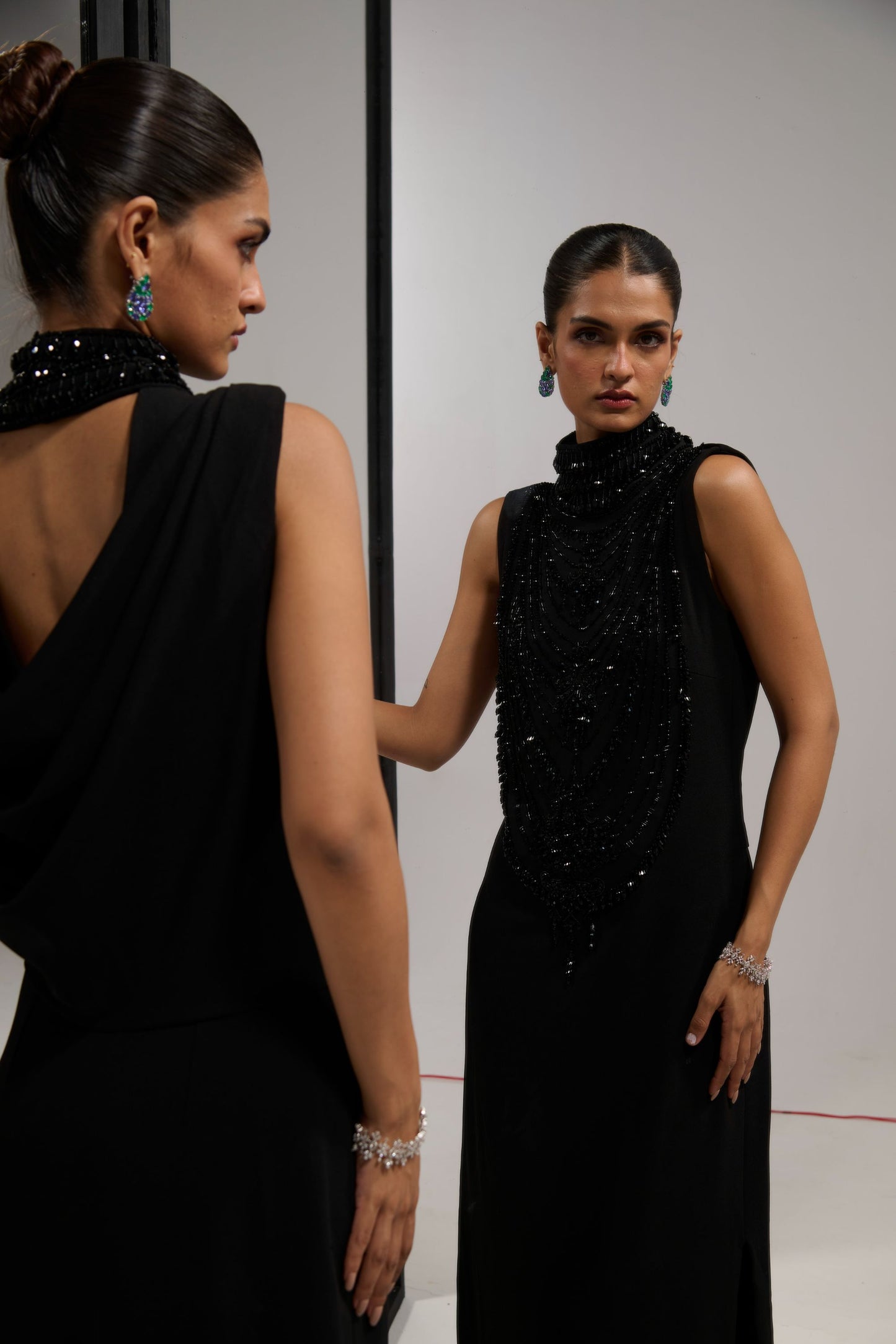 Black scuba mala maxi