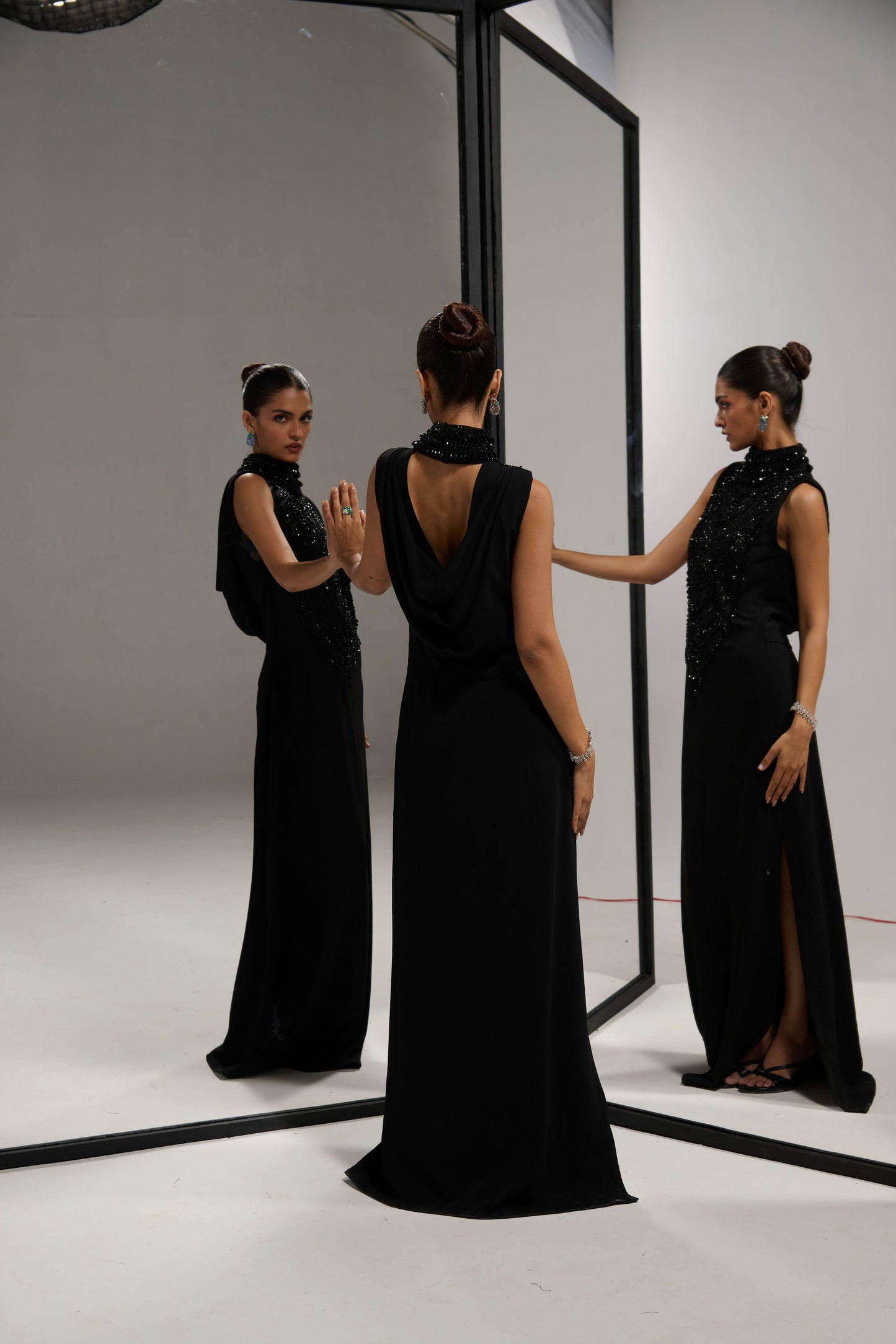 Black scuba mala maxi