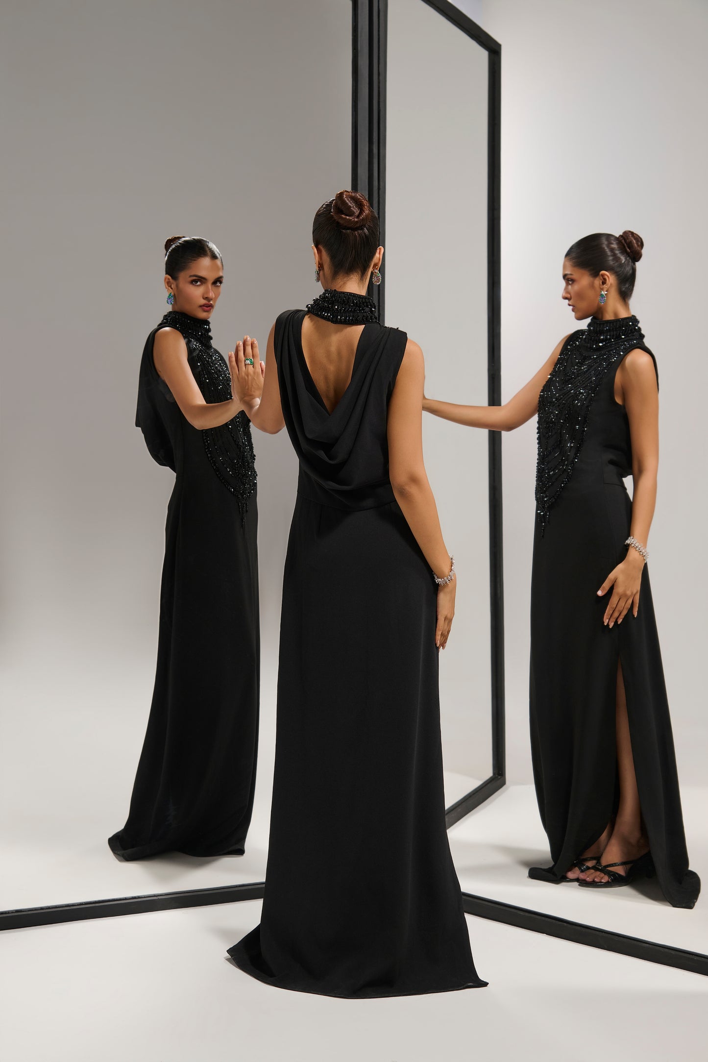 Black scuba mala maxi