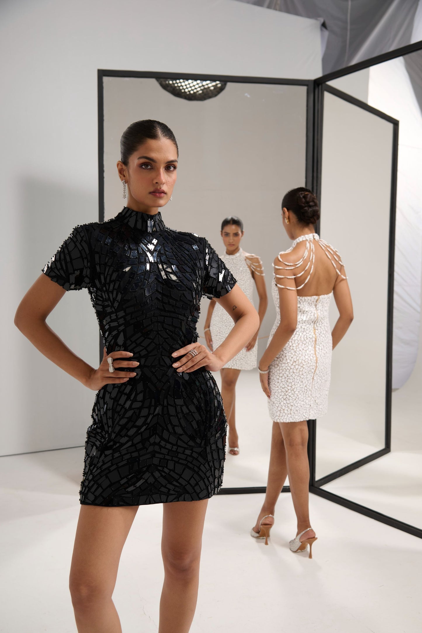 Black mirror dress