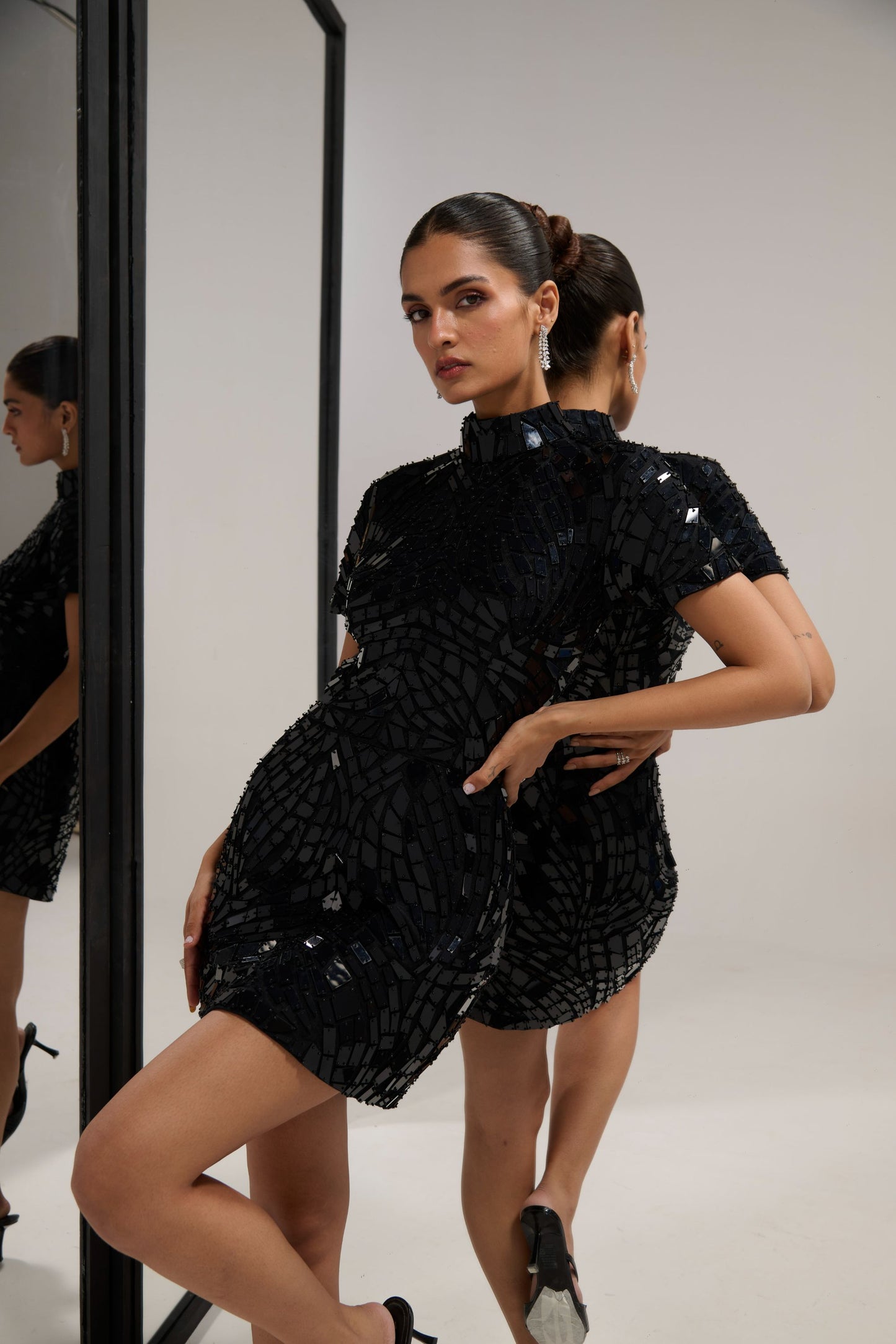 Black mirror dress