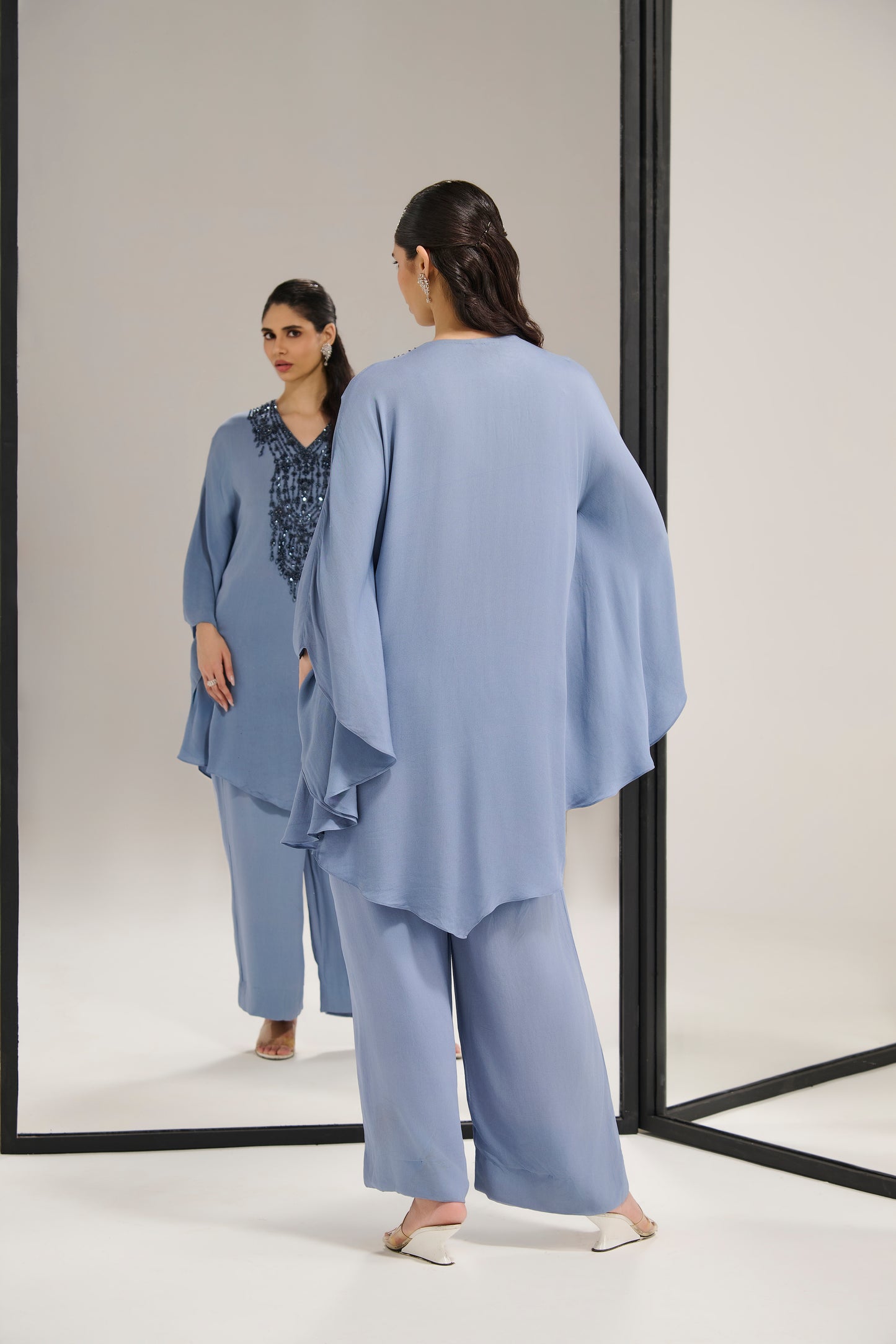 Grey kaftan