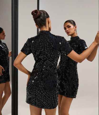 Black mirror dress