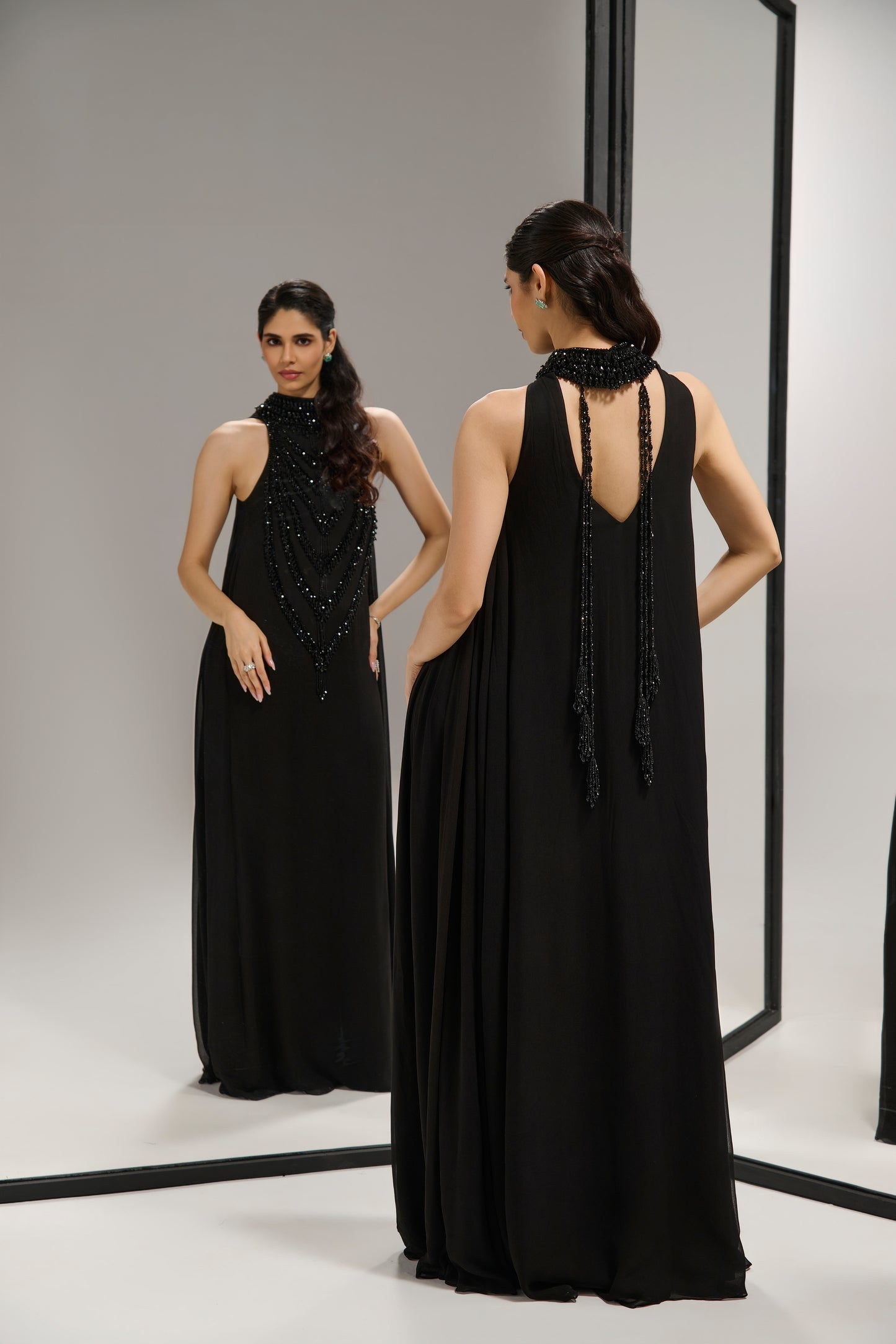 Black satlada mala maxi