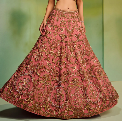 Baroque logo lehenga