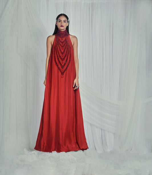 Ruby Embroidered Maxi Dress